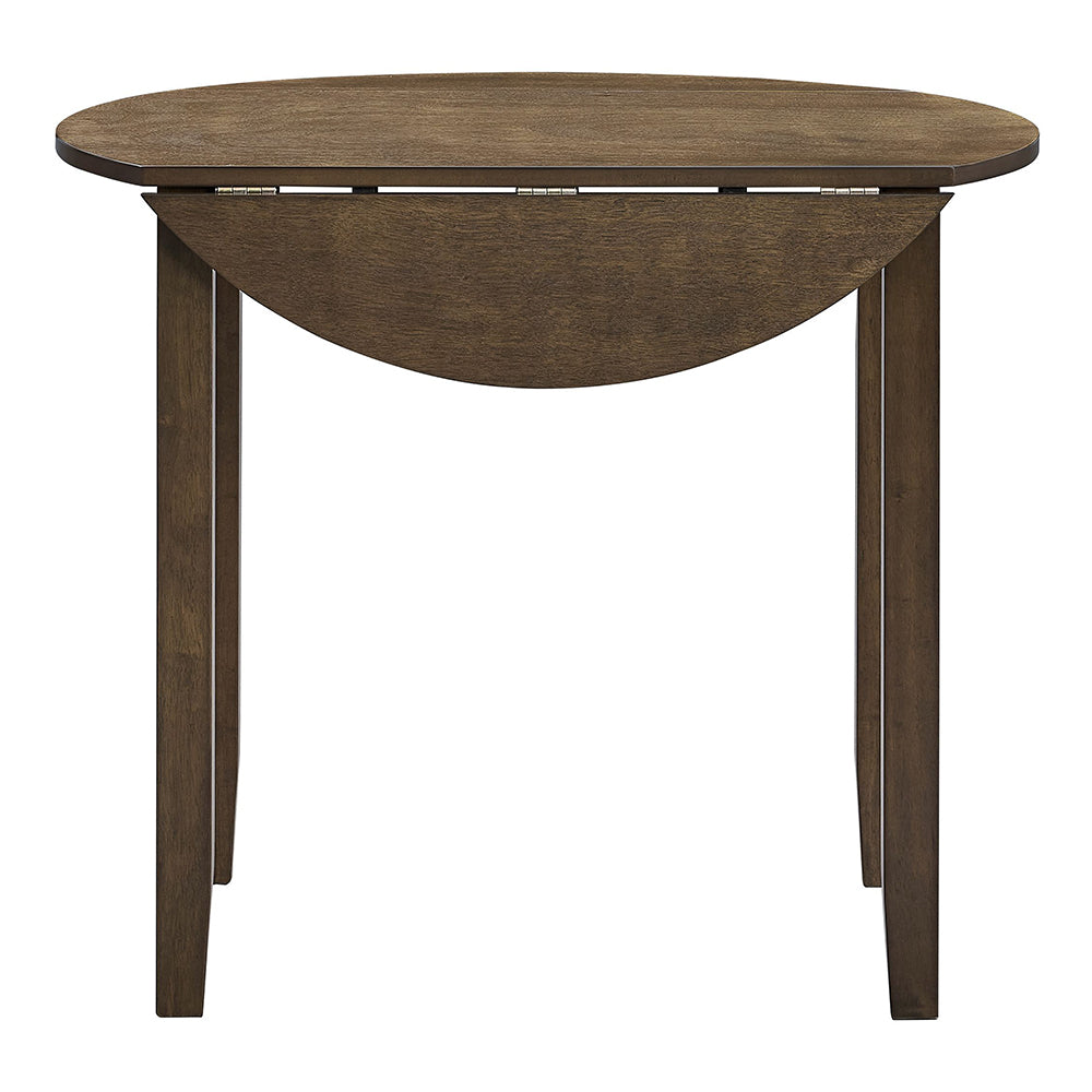 Round Dining Table w/Drop Leaf