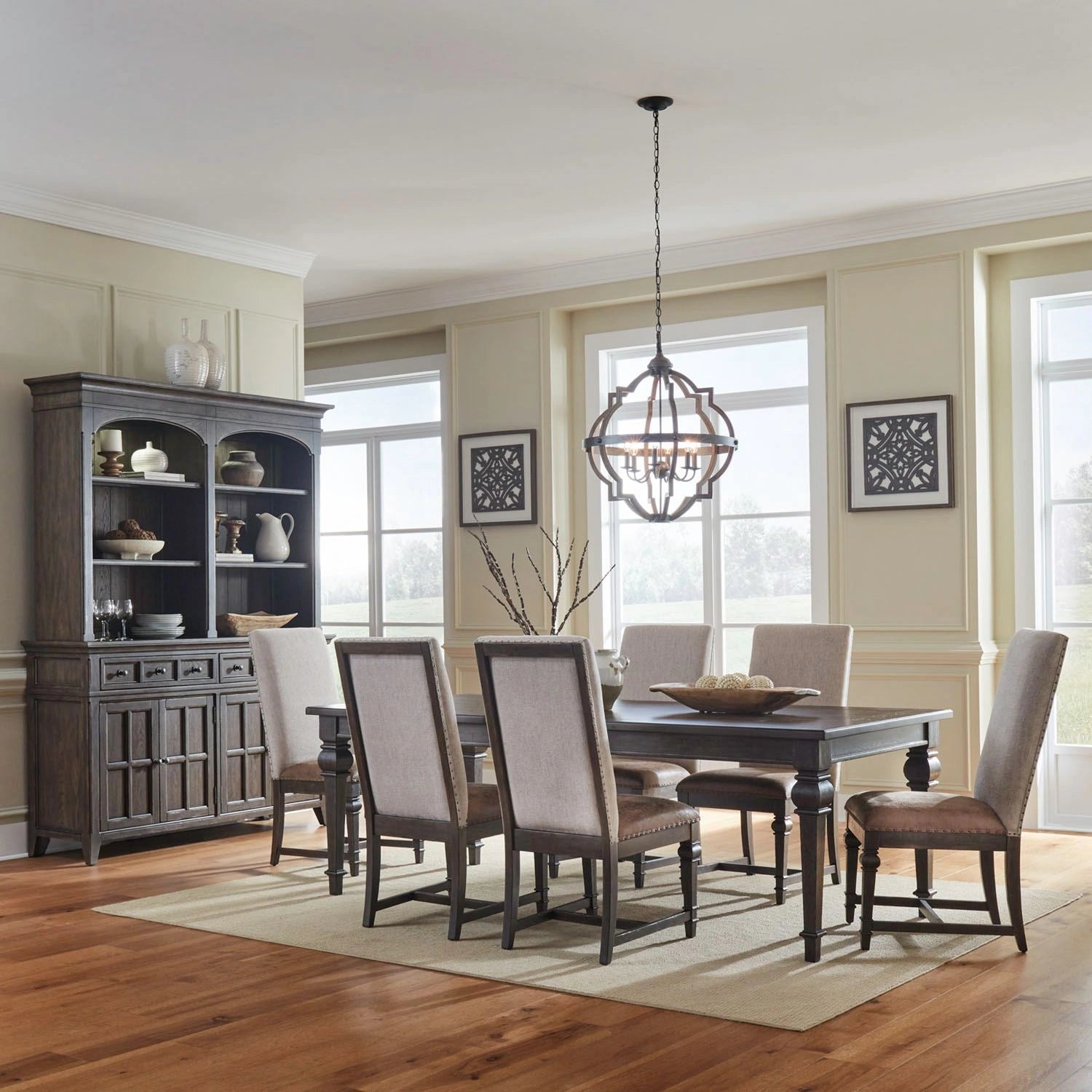 Paradise Valley Opt 7 Piece Rectangular Table Set image