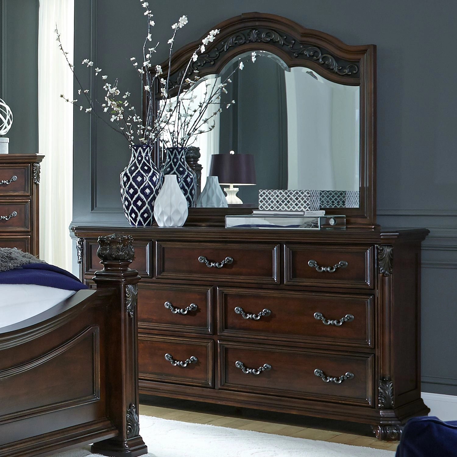 Messina Estates Dresser & Mirror image