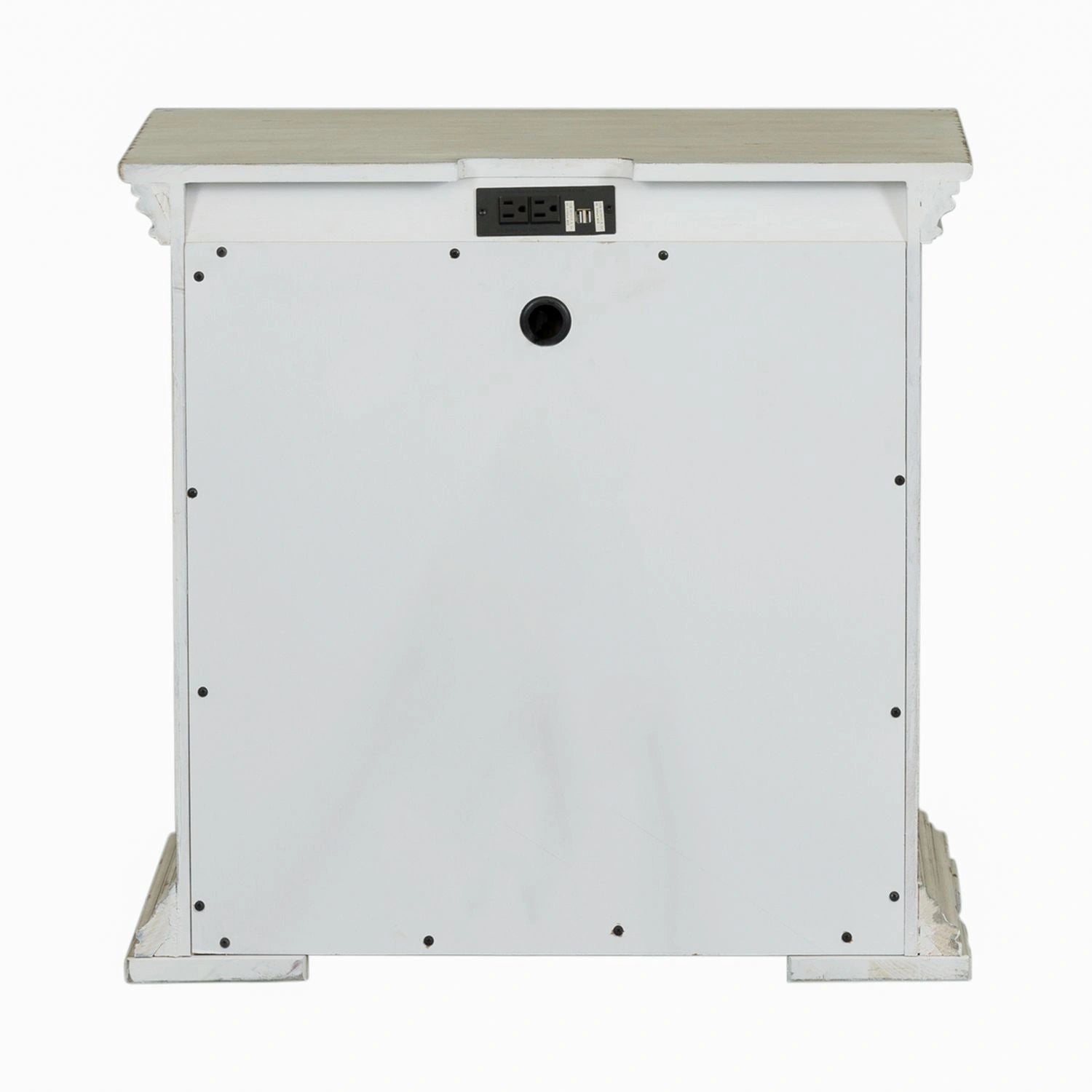 Big Valley 2 Drawer Night Stand w/ Charging Station image