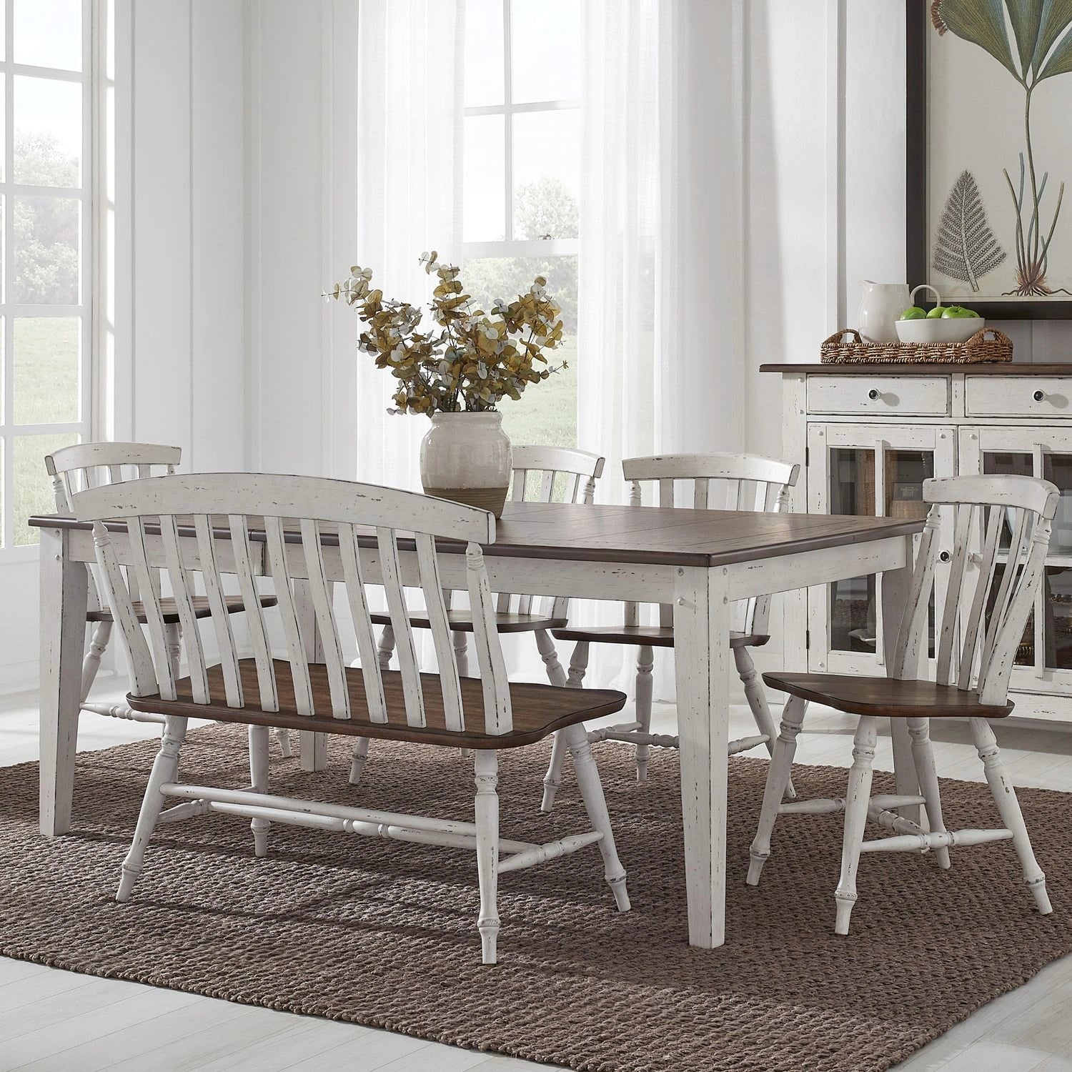 Al Fresco 6 Piece Rectangular Table Set image