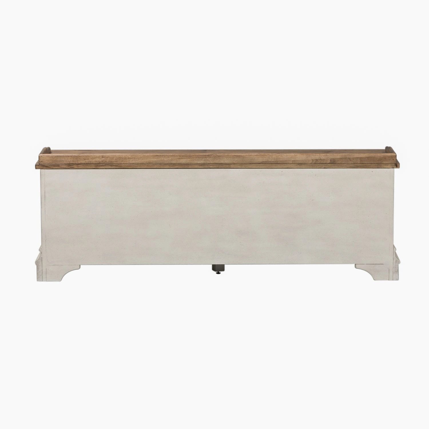 Morgan Creek Storage Hall Bench in Antique White image