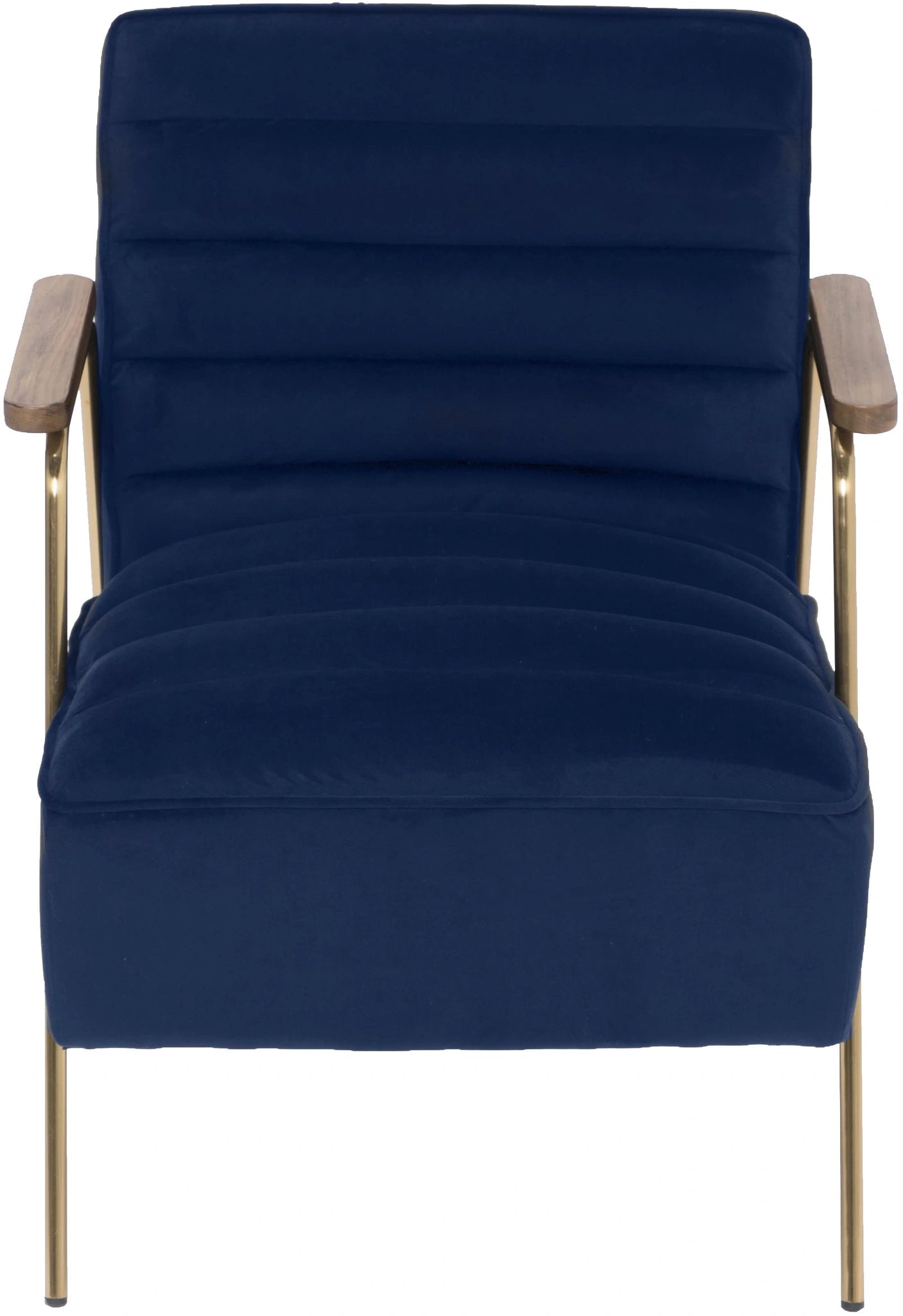 Woodford Navy Velvet Accent Chair