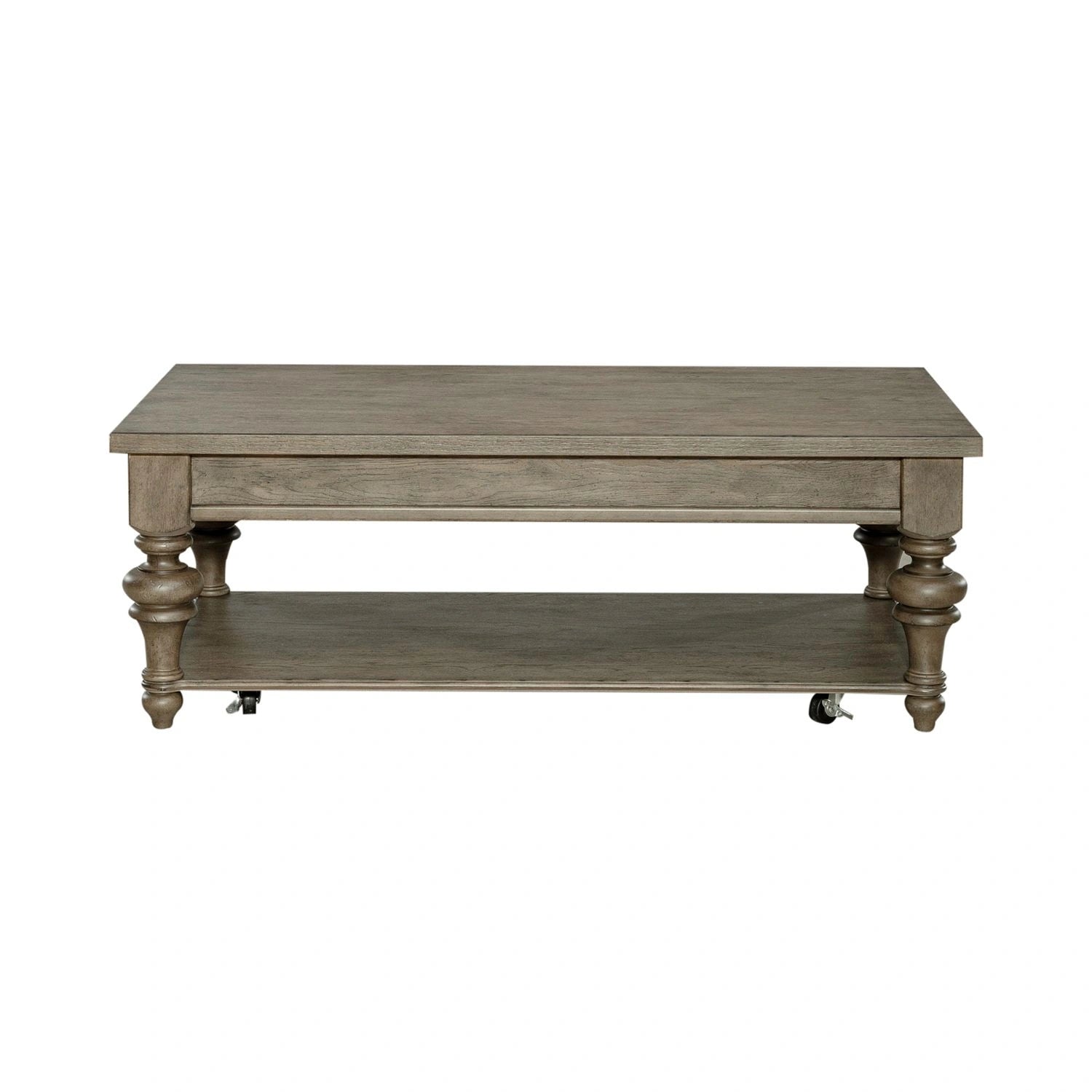 Americana Farmhouse Rectangular Cocktail Table in Dusty Taupe image
