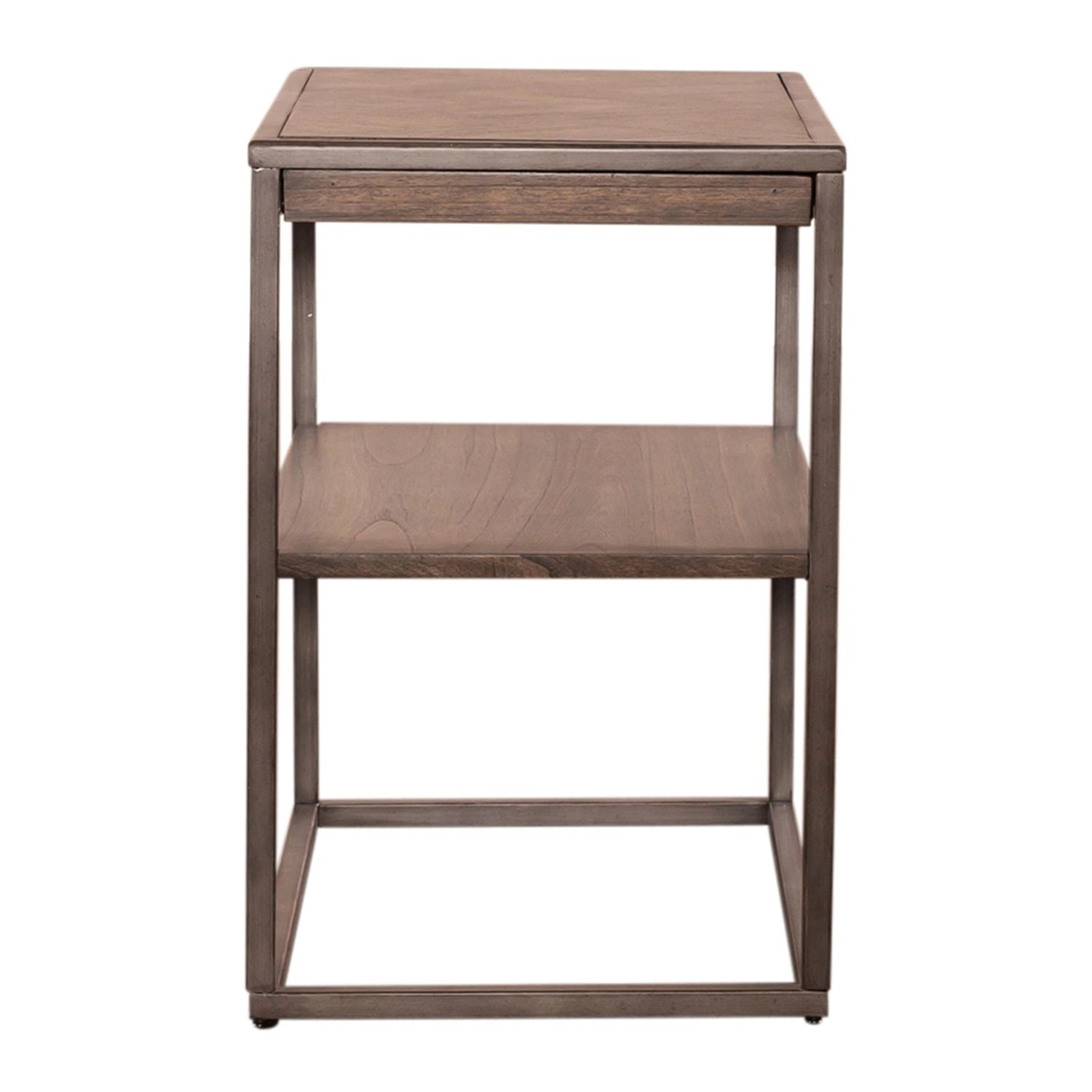 Jamestown Chair Side Table in Brown image