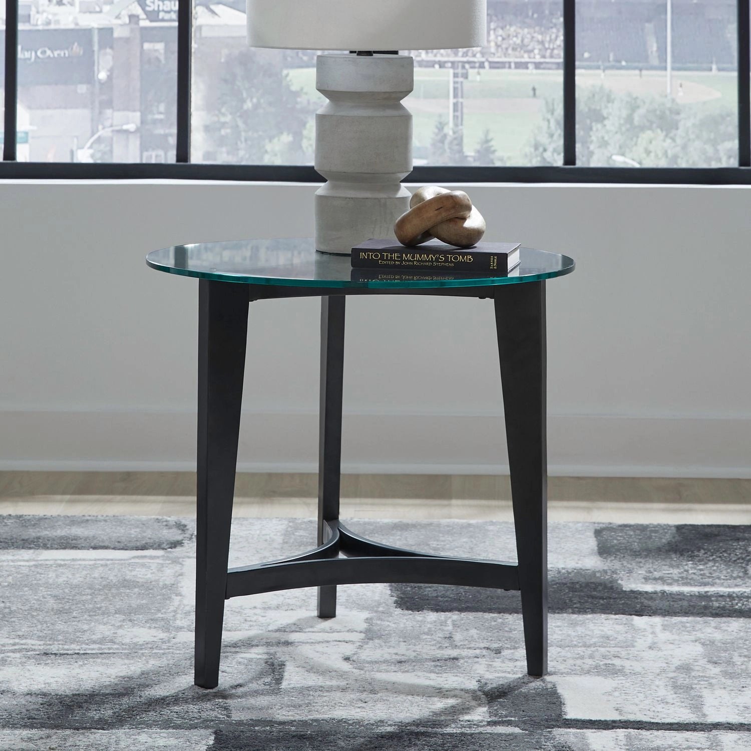 Capri Round End Table image