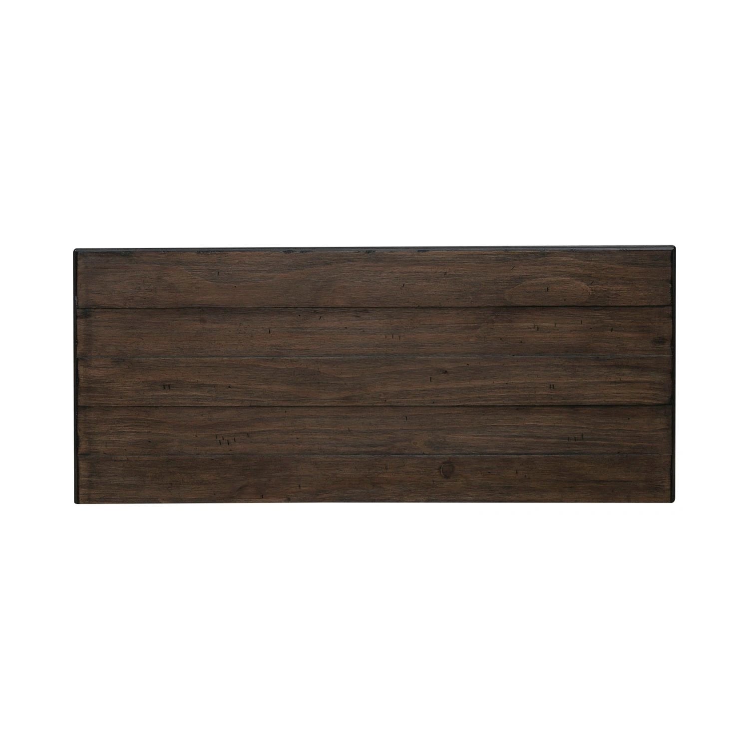 River Place 6 Drawer Chest in Riverstone White and Tobacco image