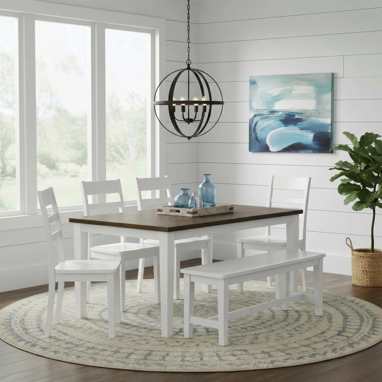 Landale 6 Piece Rectangular Table Set image