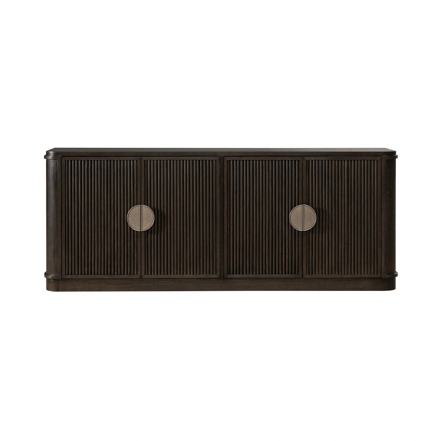City View 82 Inch TV Console in Coffee Bean image