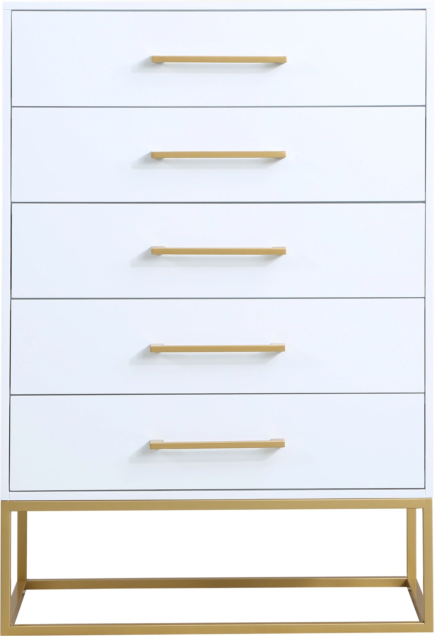 Maxine White / Gold Chest