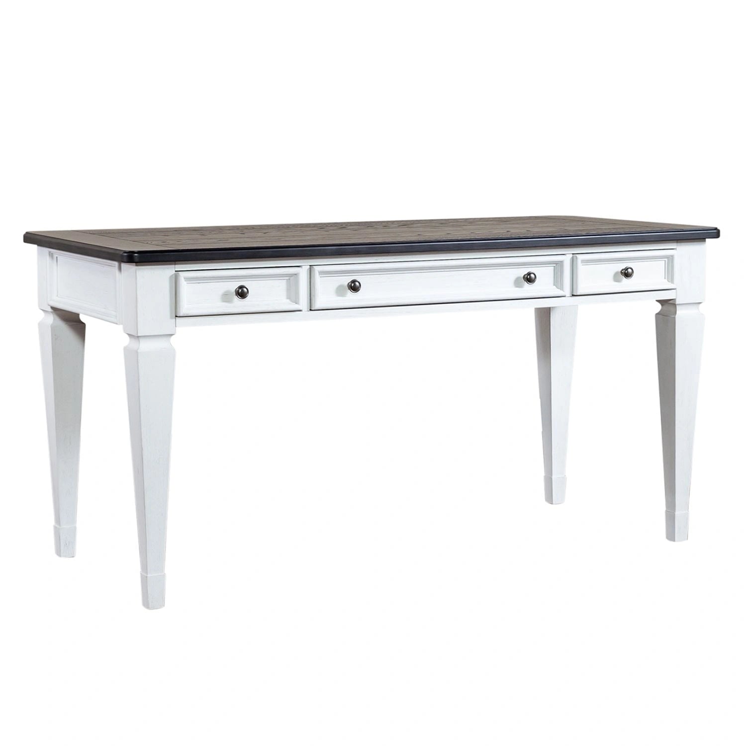 Allyson Park Writing Desk in Wirebrushed White image