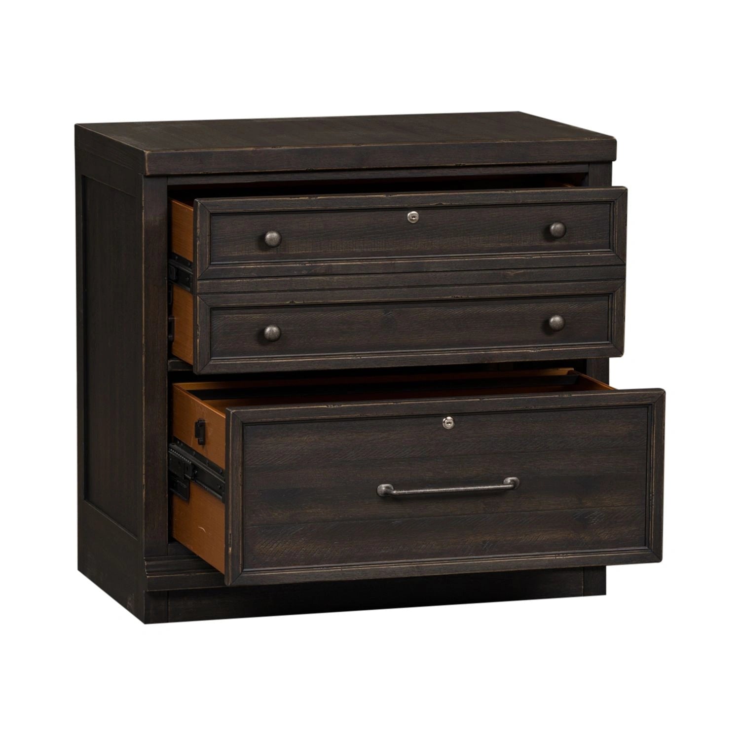 Harvest Home Bunching Lateral File Cabinet in Chalkboard image