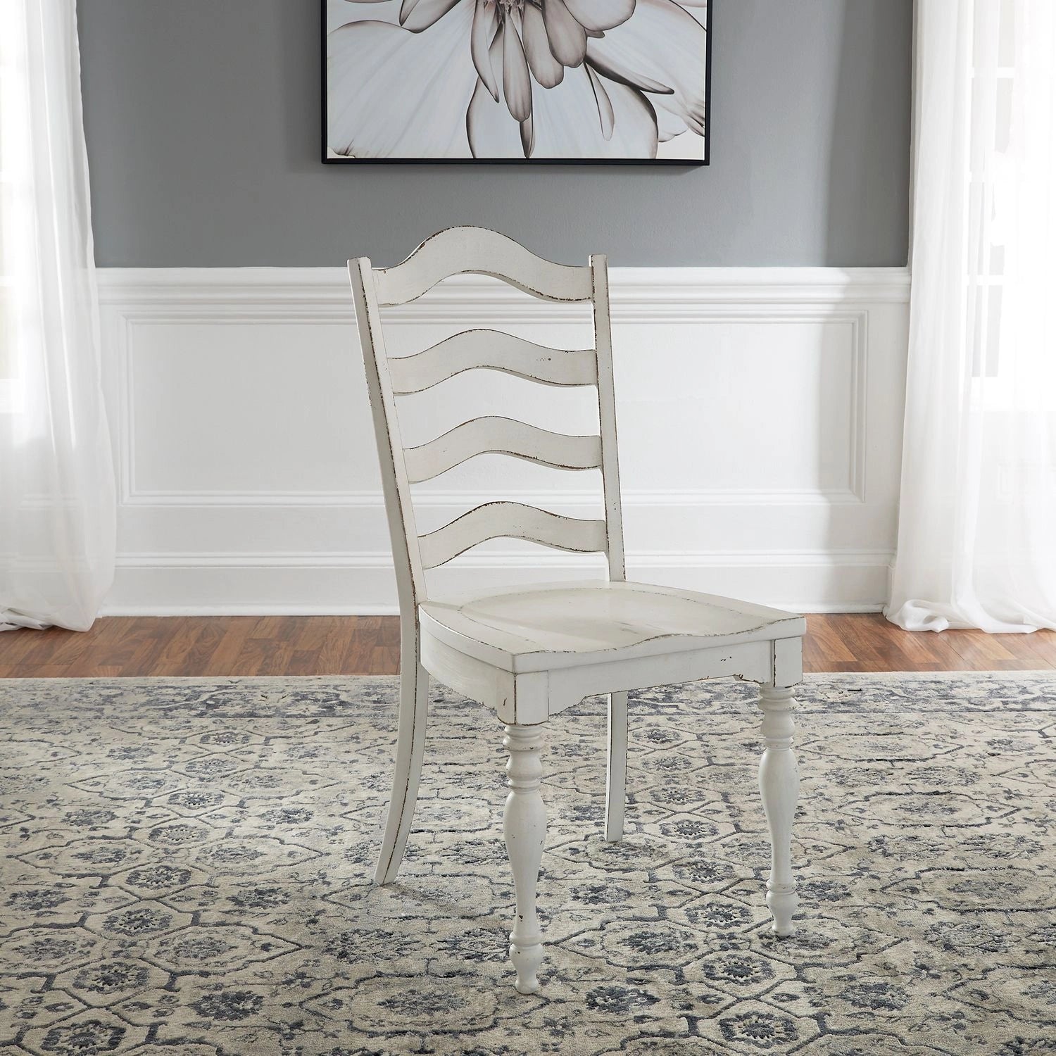 Magnolia Manor 5 Piece Leg Table Set image