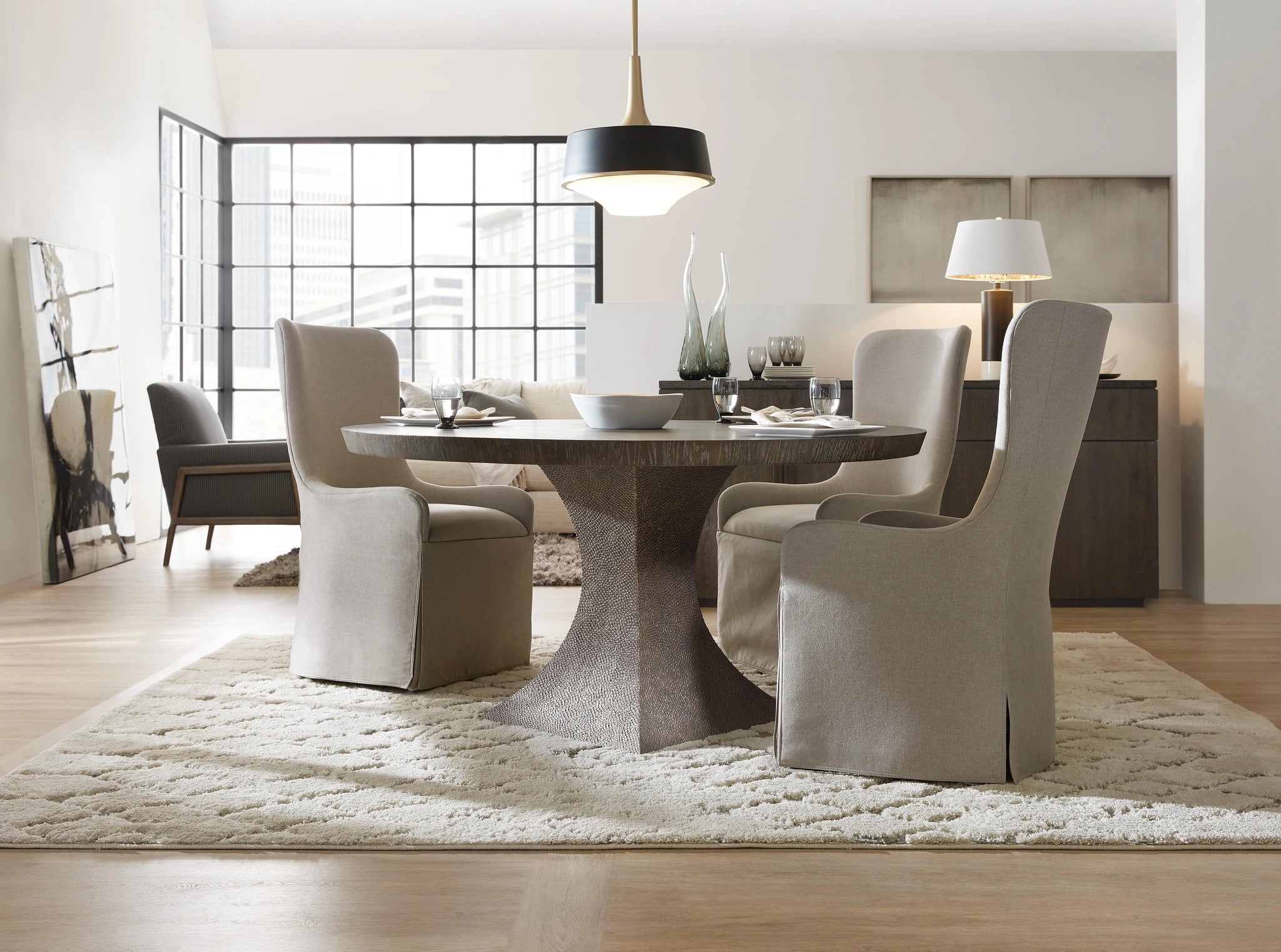 Miramar Aventura Gustave Upholstered Host Chair