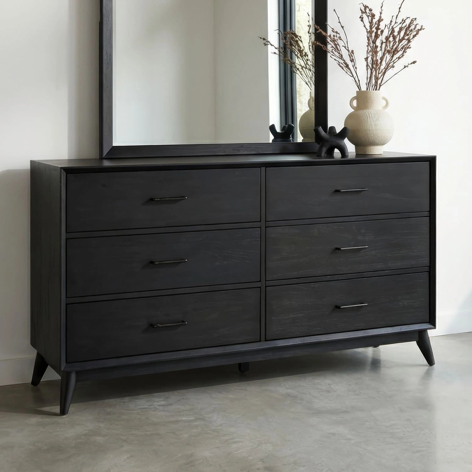 Century Modern 6 Drawer Dresser image