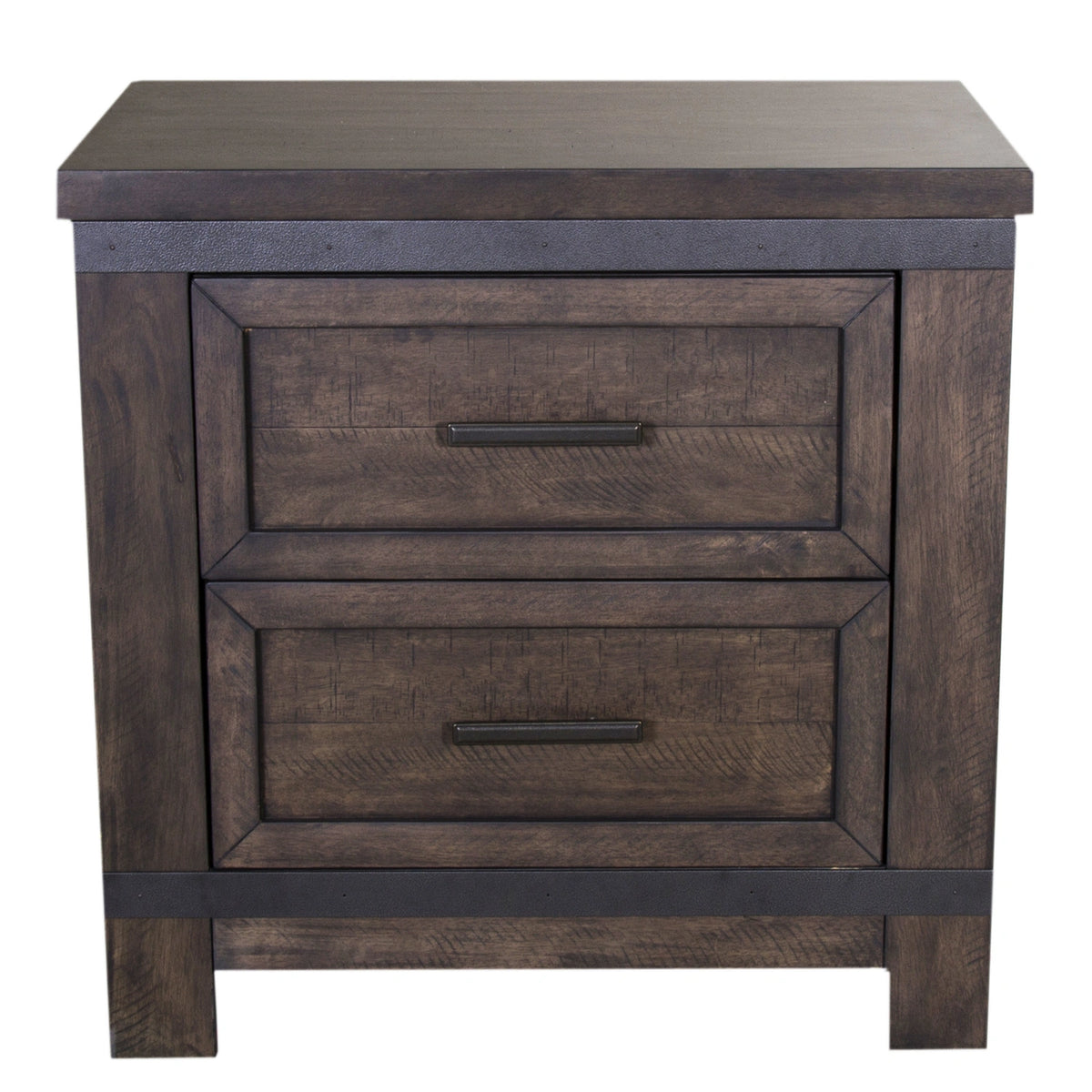 Thornwood Hills Bookcase Bed, Dresser & Mirror, Chest, Night Stand image