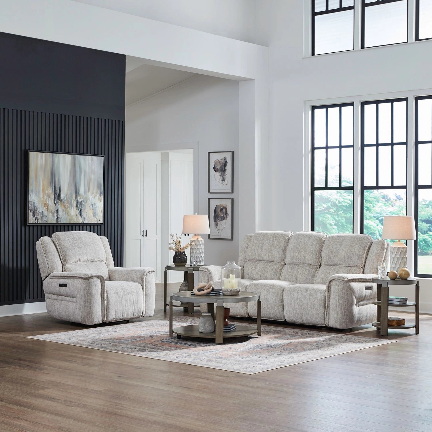 Clayton Sofa & Recliner image