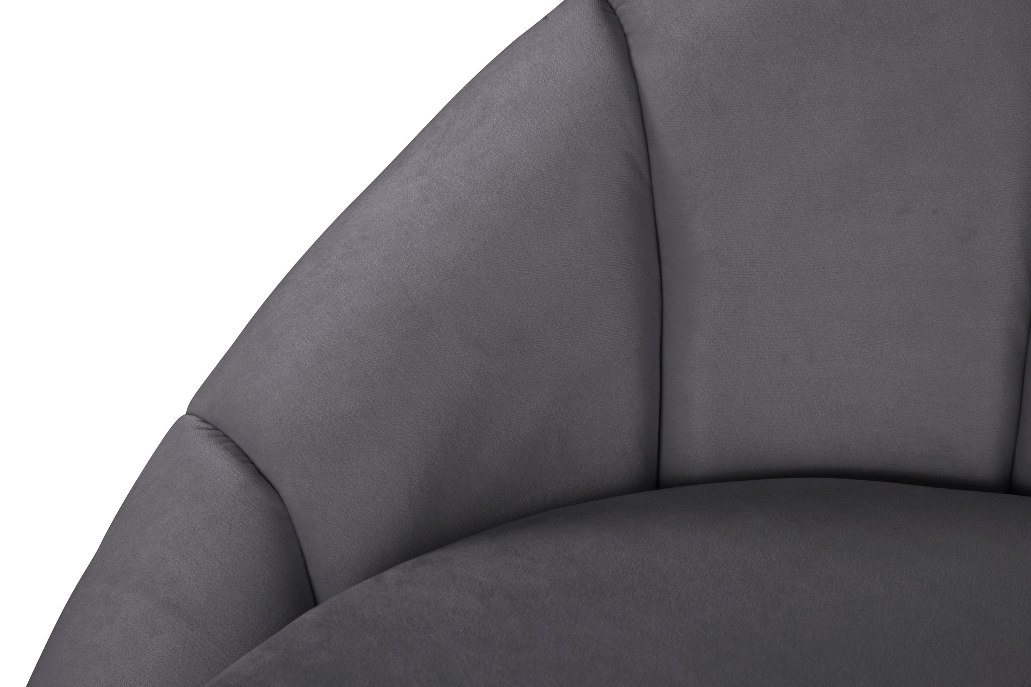 Shelly Grey Velvet Chair