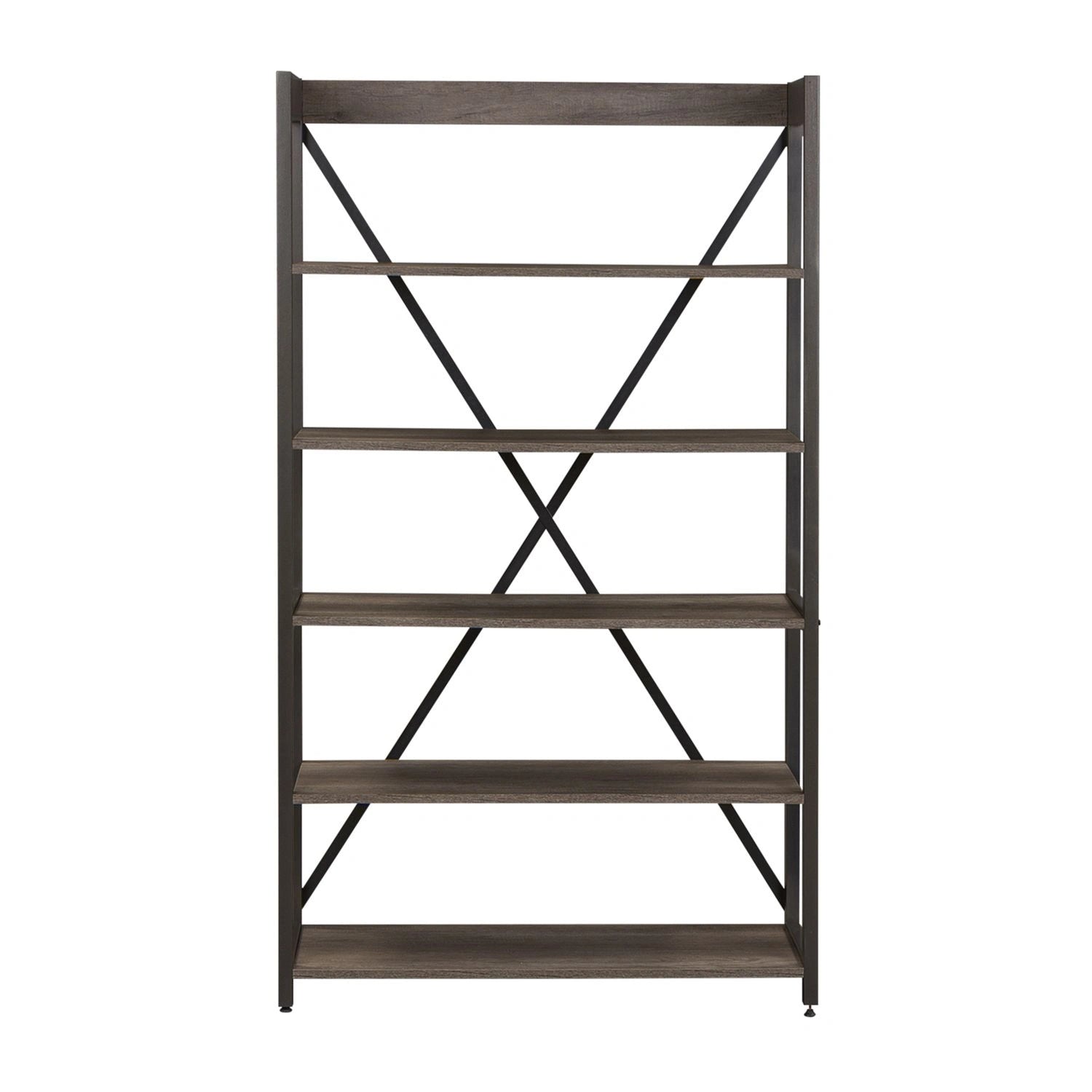 Tanners Creek Bookcase in Greystone image