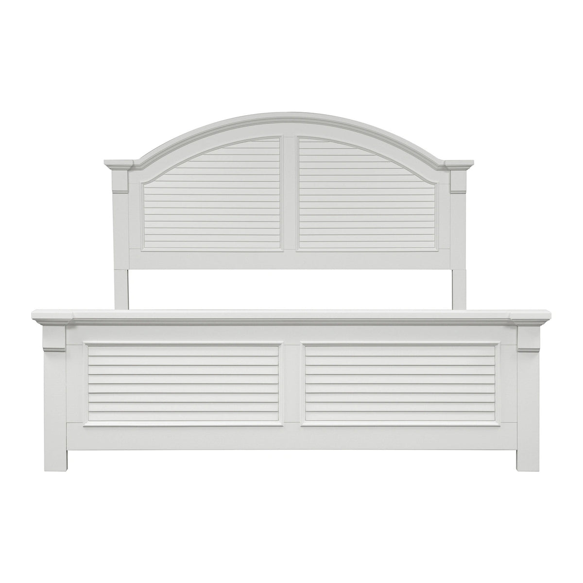 Summer House I Panel Bed, Dresser & Mirror image