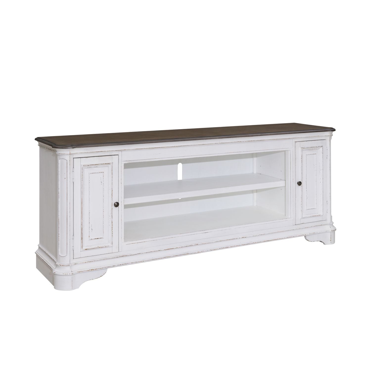 Fireplace TV Consoles 82 Inch Fireplace TV Console - Luxury Home Furniture (MI)