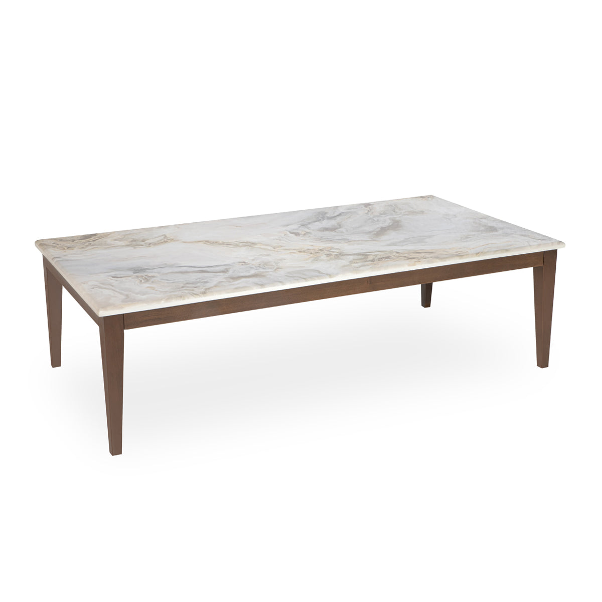 AICO Balboa Rectangular Cocktail Table in Warm Walnut - Luxury Home Furniture (MI)