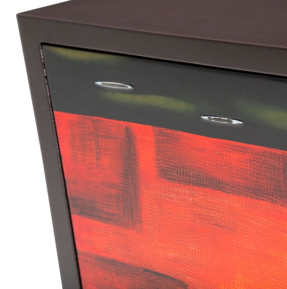 AICO Furniture Illusions 3 Drawers V Shape Storage Chest - Luxury Home Furniture (MI)