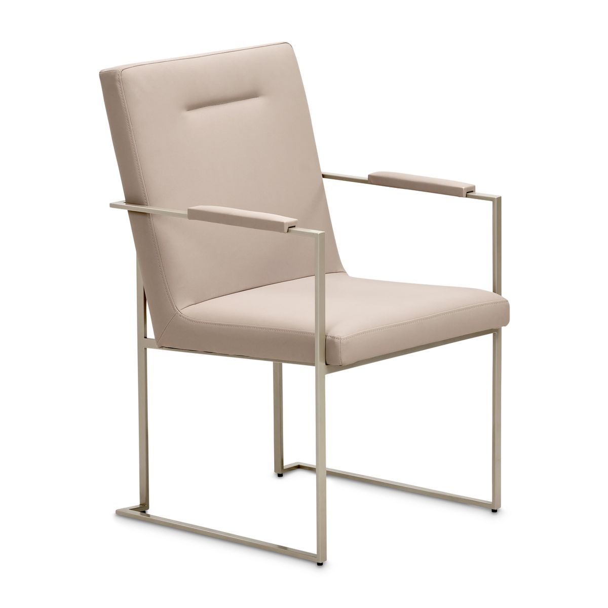 AICO Marin Arm Chair (Set of 2) in Greige - Luxury Home Furniture (MI)