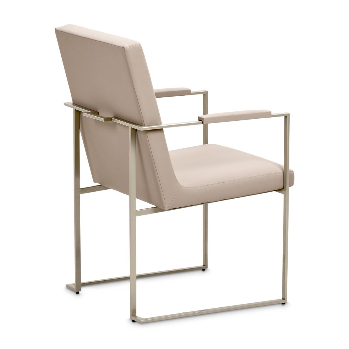 AICO Marin Arm Chair (Set of 2) in Greige - Luxury Home Furniture (MI)