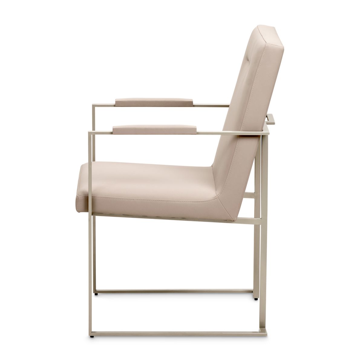AICO Marin Arm Chair (Set of 2) in Greige - Luxury Home Furniture (MI)