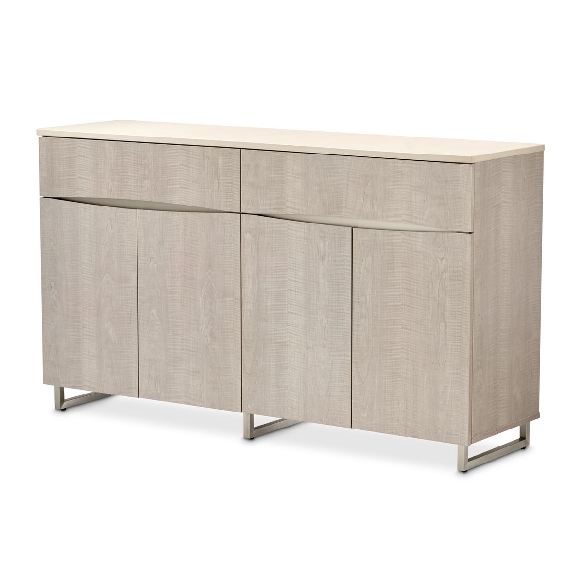 AICO Marin Sideboard in Greige - Luxury Home Furniture (MI)