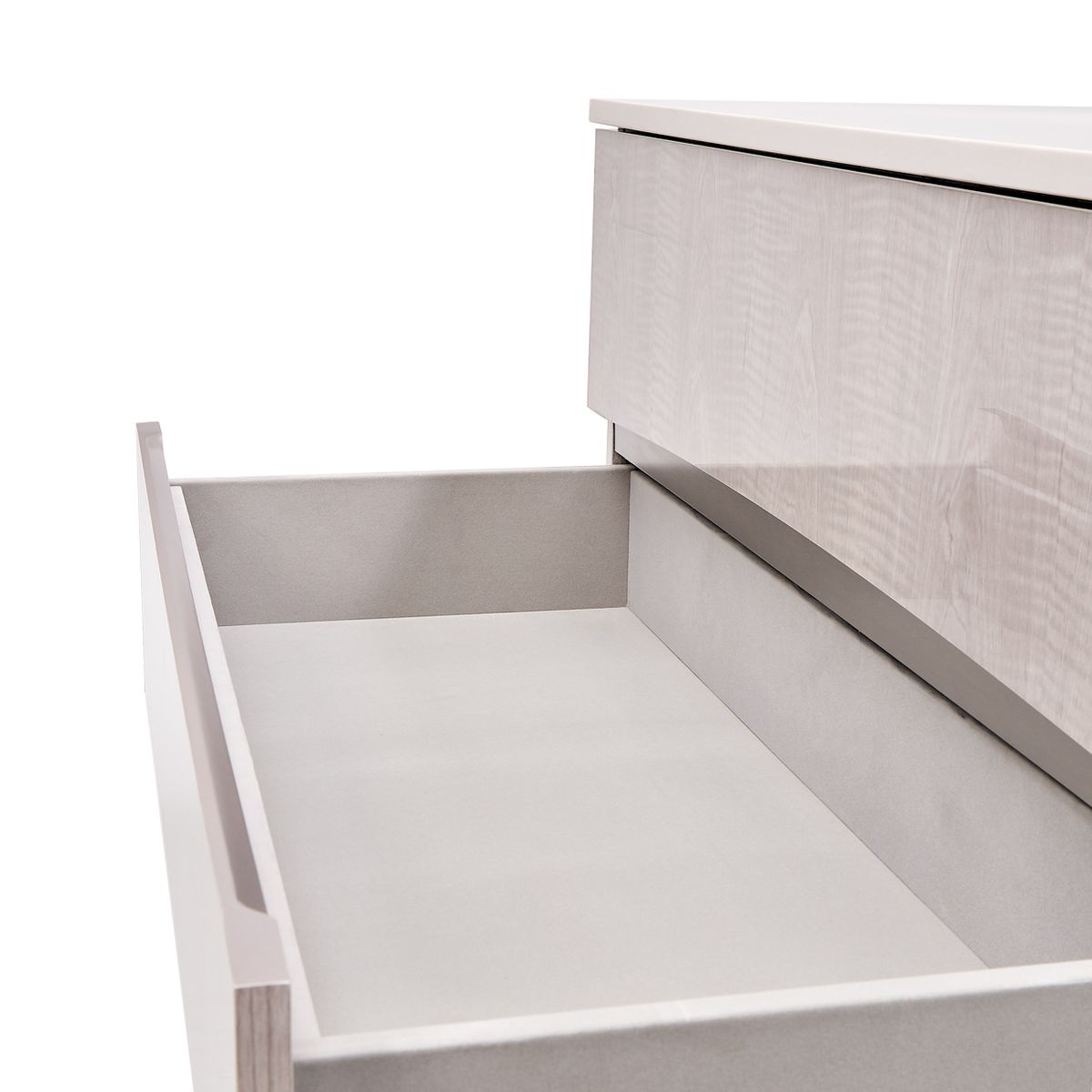 AICO Marin 6-Drawer Chest in Greige - Luxury Home Furniture (MI)