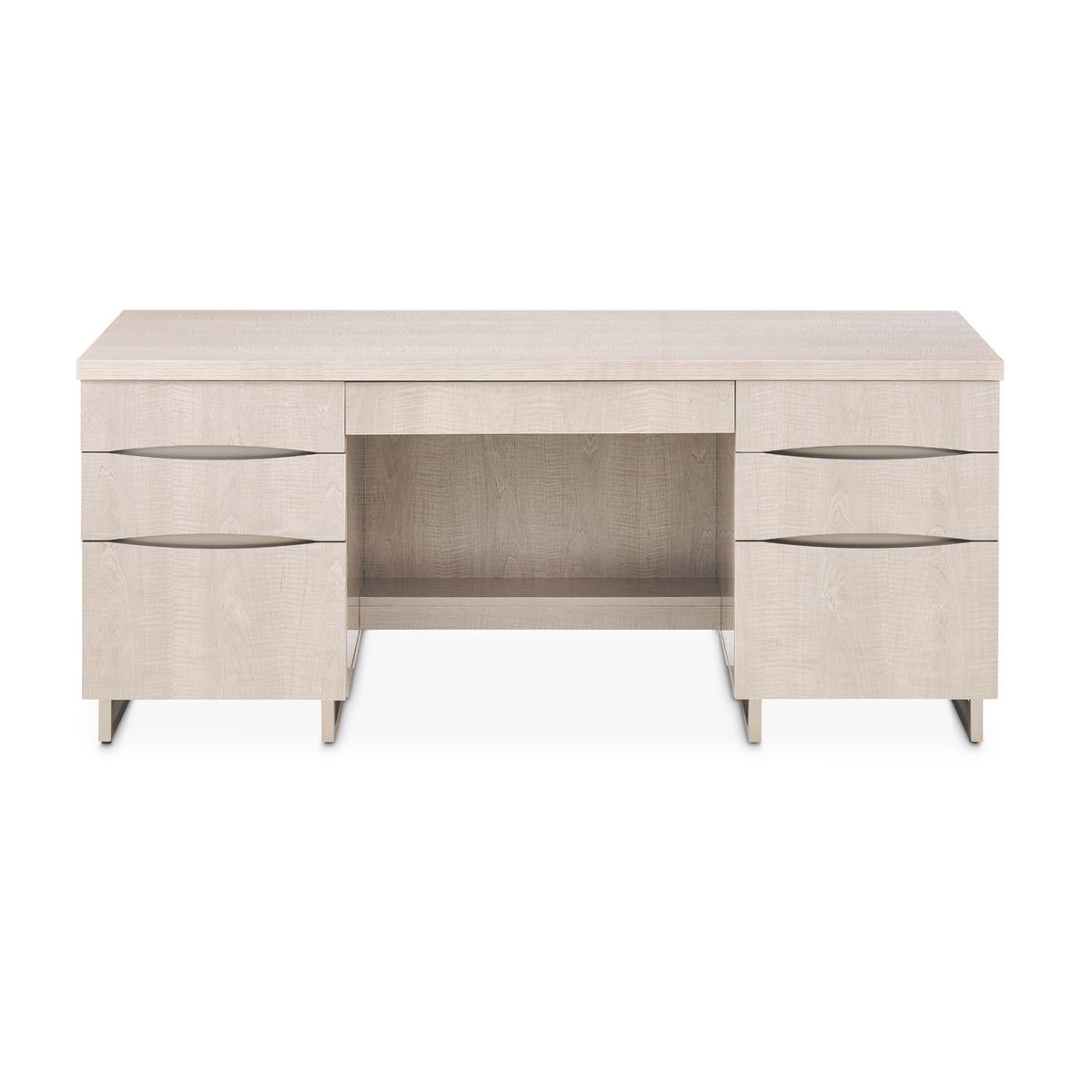 AICO Marin Desk in Greige - Luxury Home Furniture (MI)