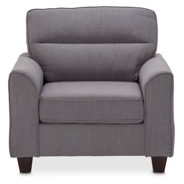 AICO Furniture A La Carte Millenial Chair in Graphite - Luxury Home Furniture (MI)