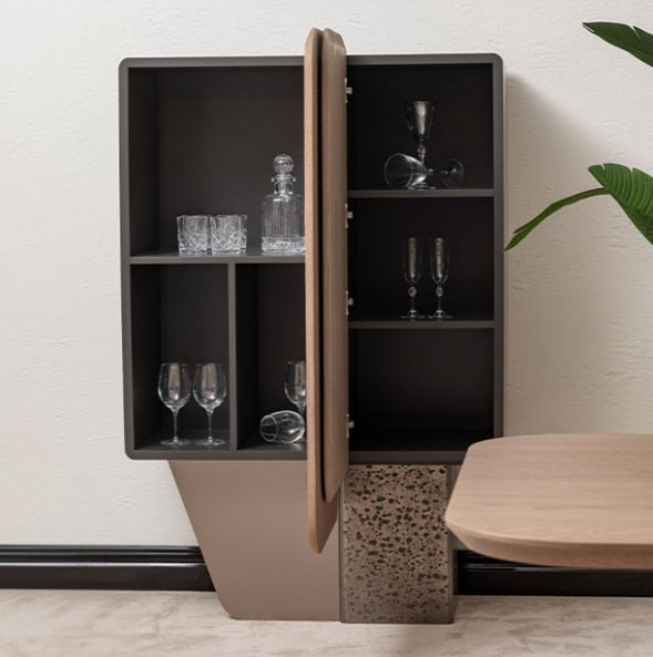 AICO Furniture Bristol Point Bar in Saddle Brown - Luxury Home Furniture (MI)