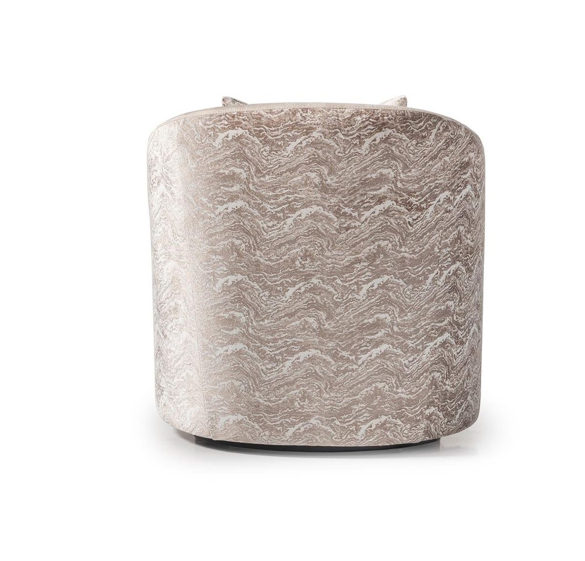 AICO Carmela Accent Chair in Shimmer Ivory - Luxury Home Furniture (MI)