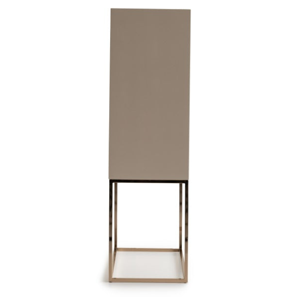 AICO Furniture Madison 2pc Bar KD in Glistening Gold