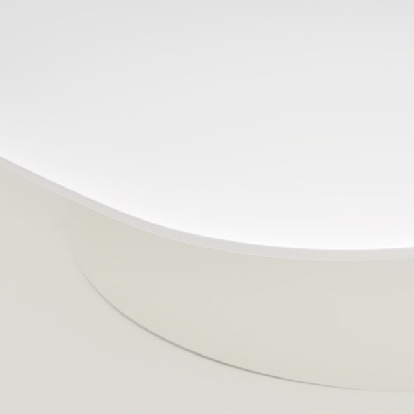 AICO Furniture Le Montreaux Cocktail Table in Cloud White - Luxury Home Furniture (MI)
