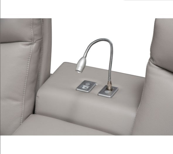 AICO Mia Bella Bentley 3pc Loveseat Set w/ Motion - Luxury Home Furniture (MI)
