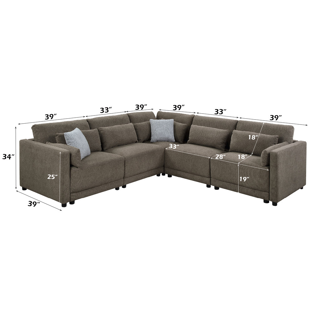 Modular - Wedge w/3 Pillows