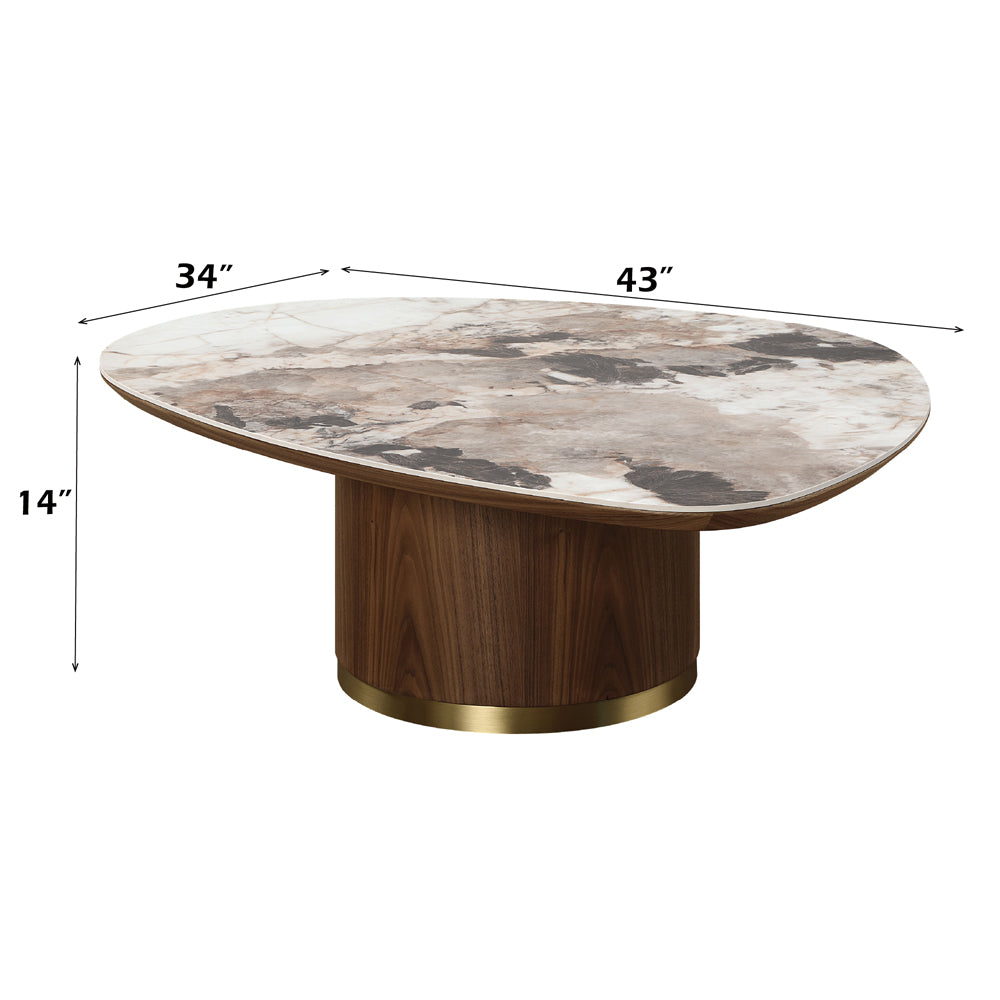 Coffee Table w/Ceramic Top