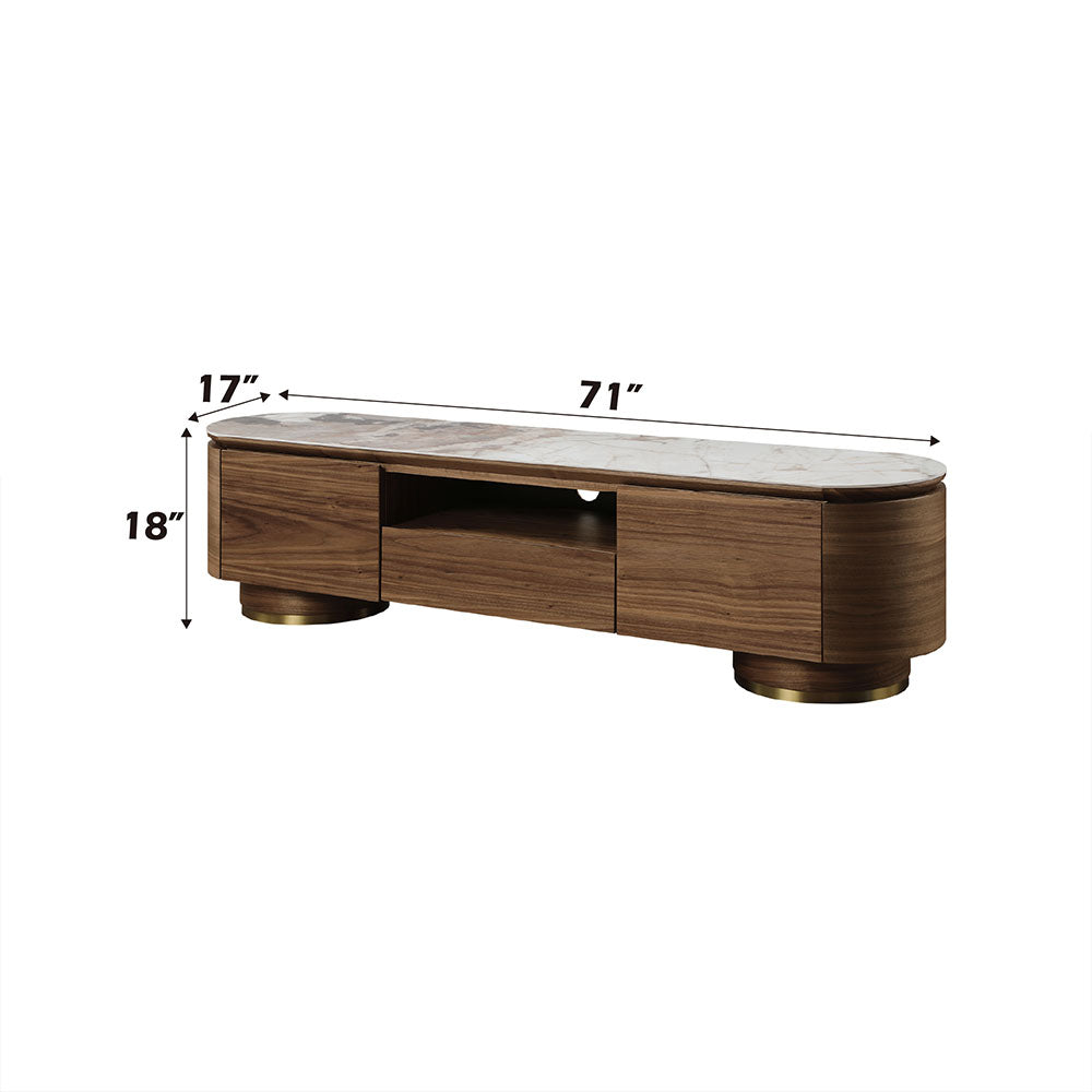 TV Stand w/Ceramic Top