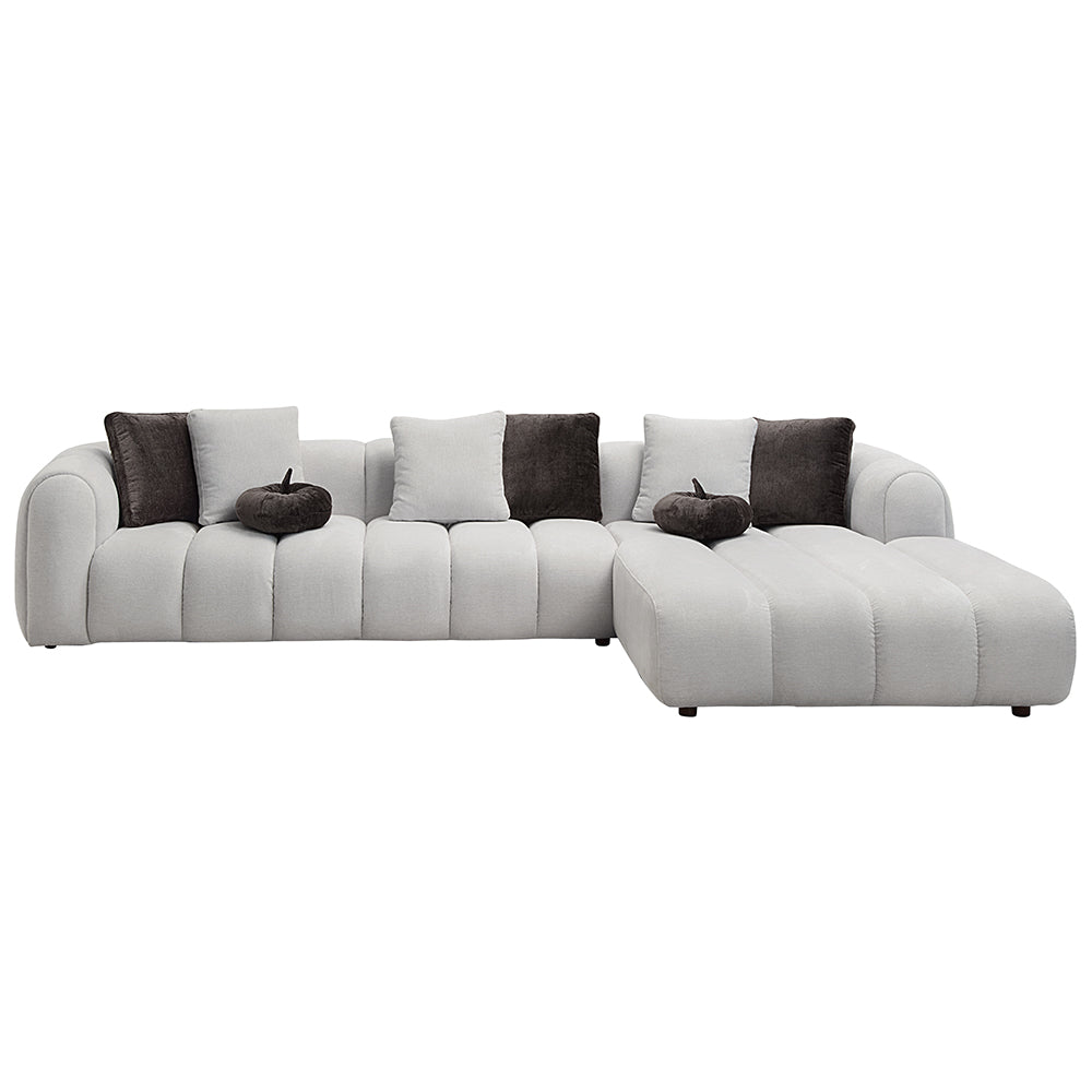 Sectional Sofa w/8 Pillows