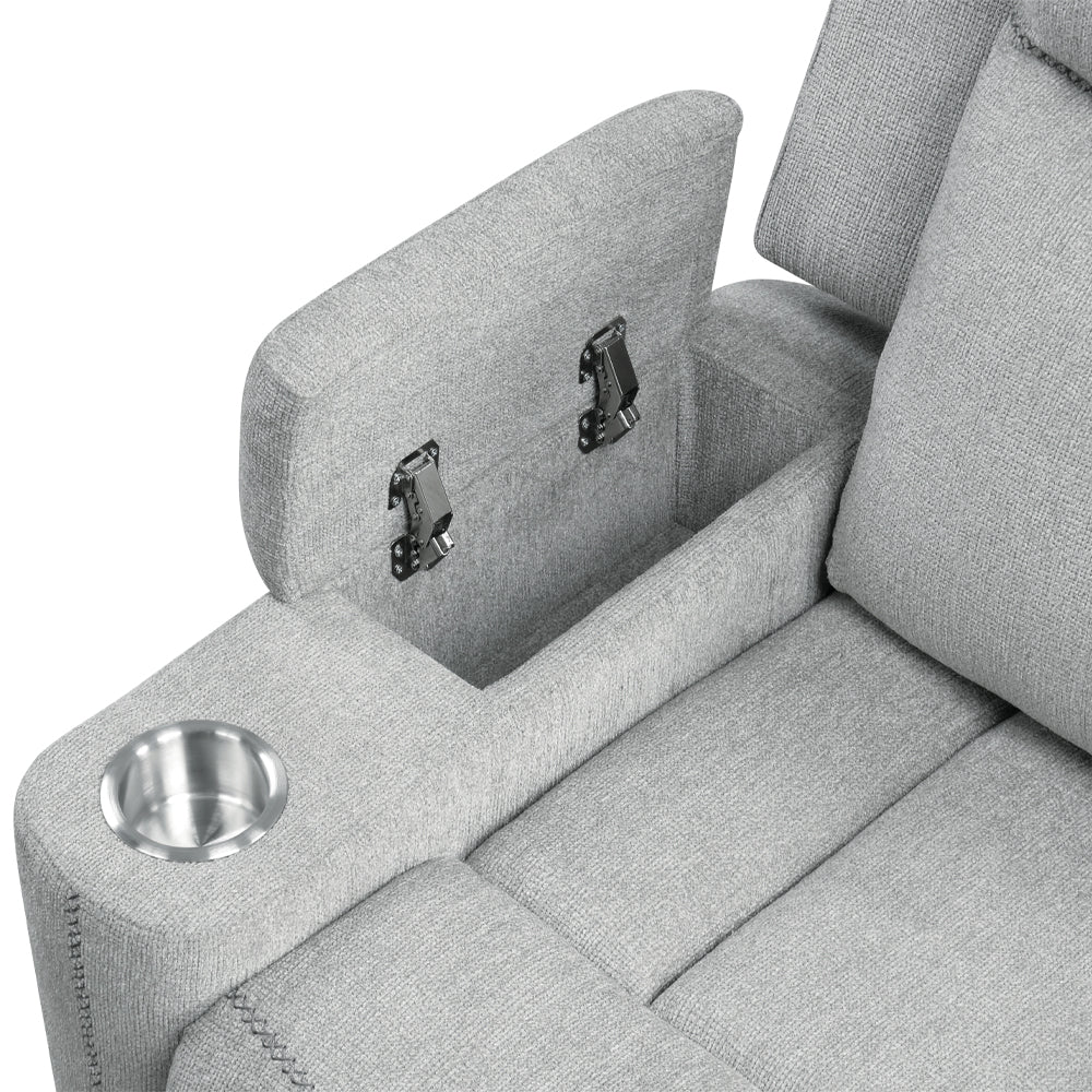 Motion Sofa w/Storage Arm