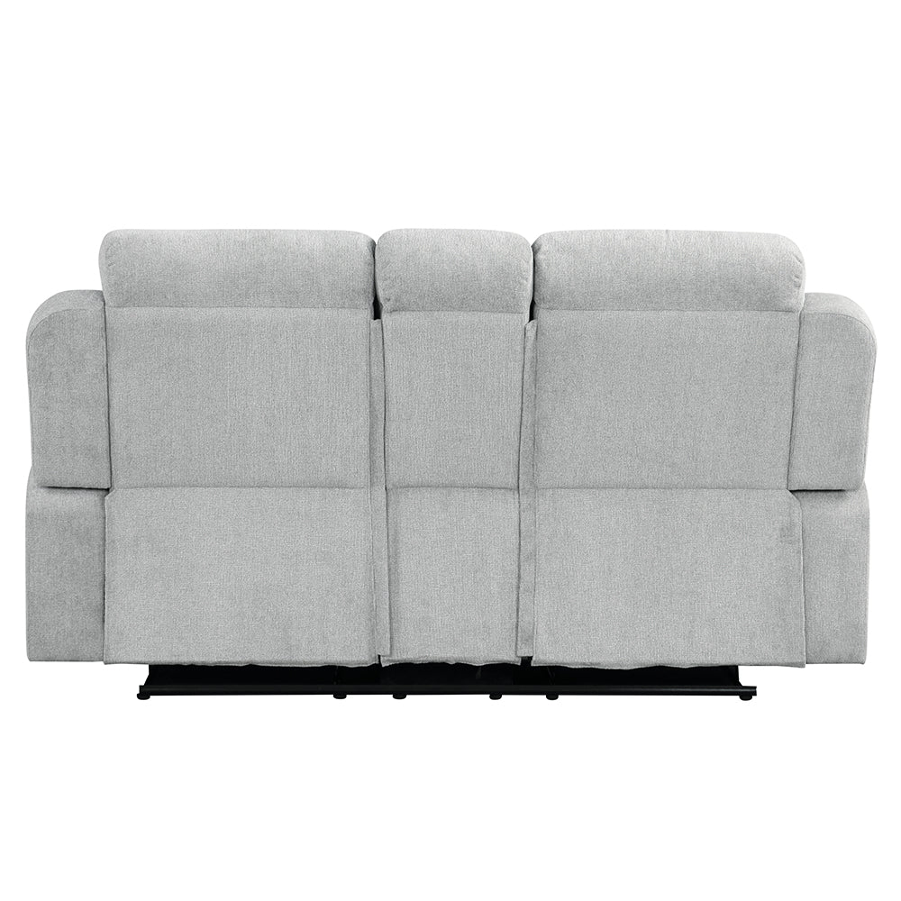 Motion Loveseat w/Console & Storage Arm