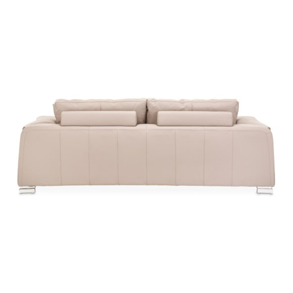 AICO Furniture Mia Bella Bergamo Sofa in Stainless Steel - Luxury Home Furniture (MI)