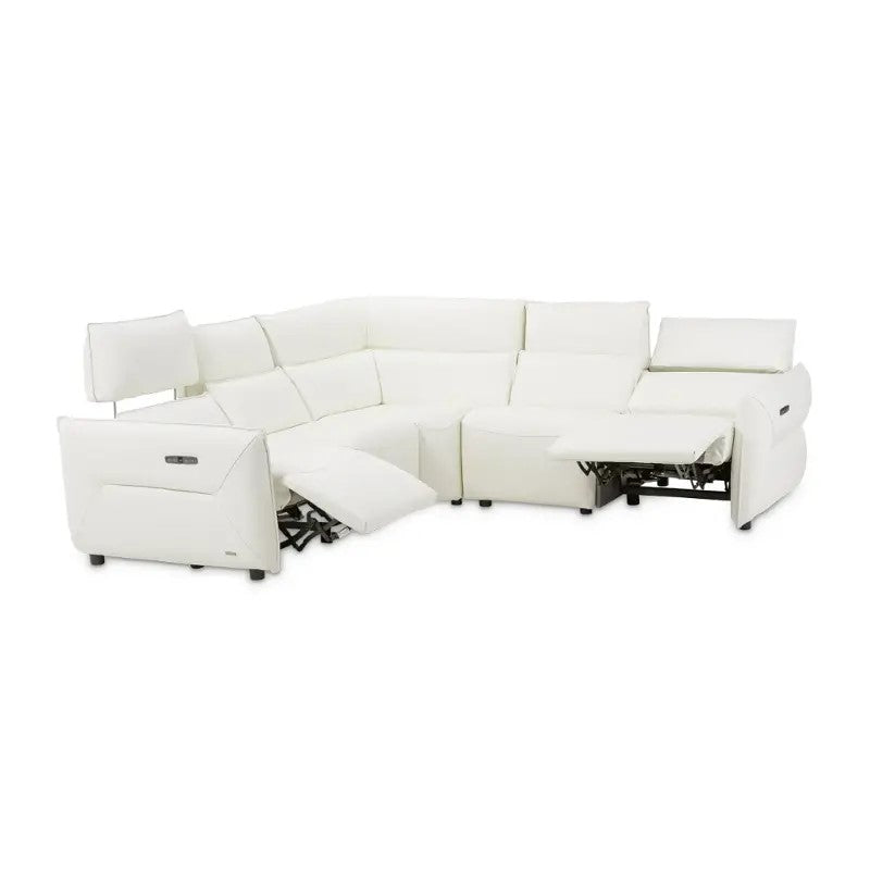AICO Furniture Verona Corner Wedge in Snow White
