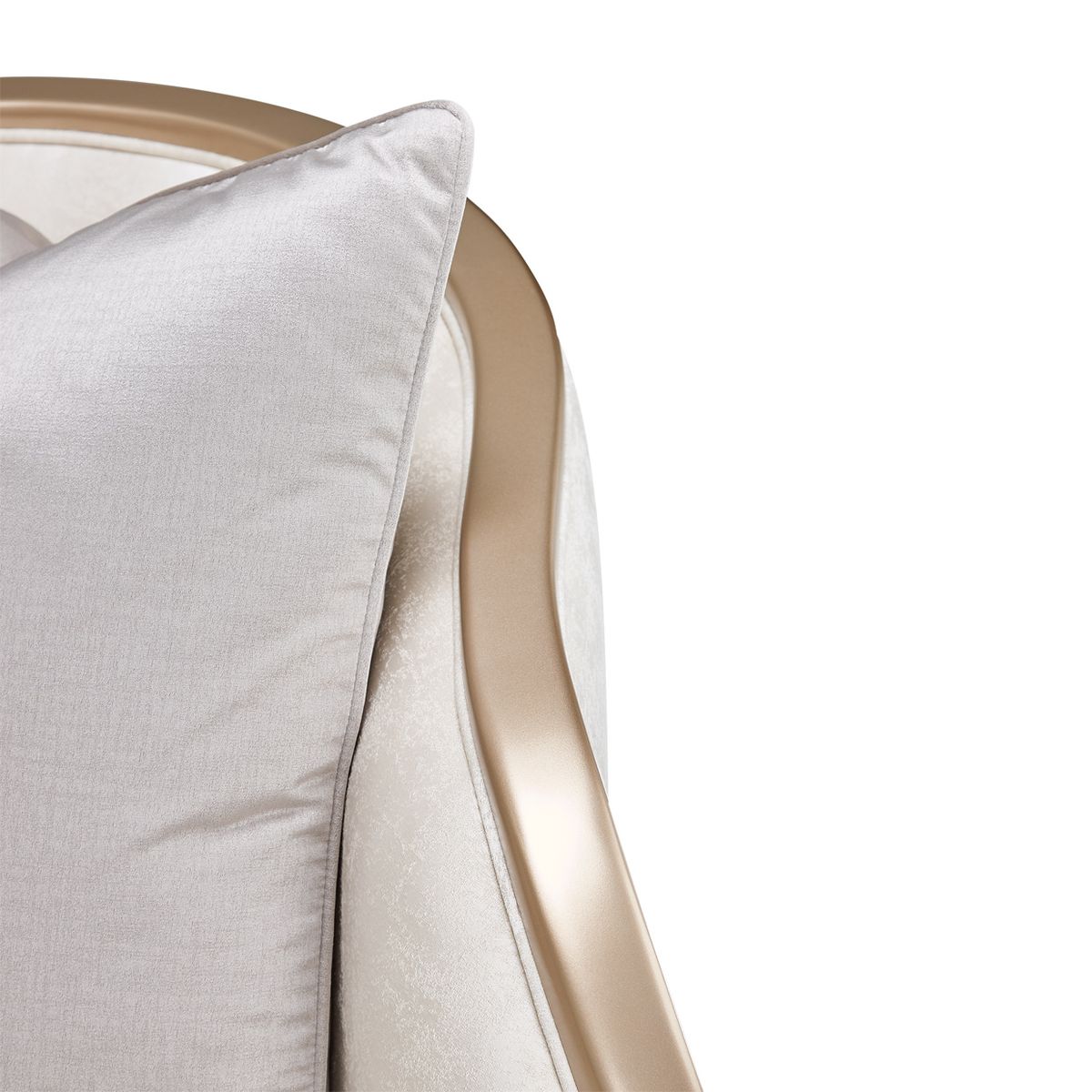 AICO Malibu Crest Chair & A Half in Chardonnay