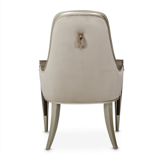 AICO Villa Cherie Arm Chair in Hazelnut - Luxury Home Furniture (MI)