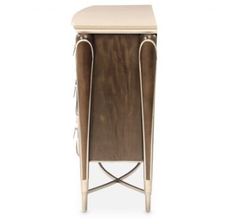 AICO Villa Cherie Dresser in Hazelnut - Luxury Home Furniture (MI)